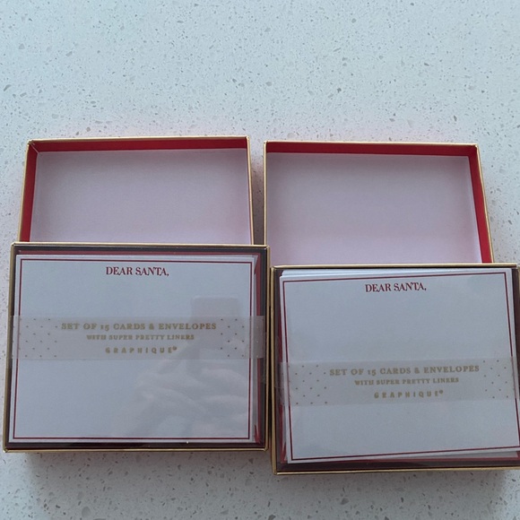 GRAPHIQUE DE FRANCE set of 39 cards & envelopes DEAR SANTA letter NEW IN BOX NIB - Picture 5 of 5